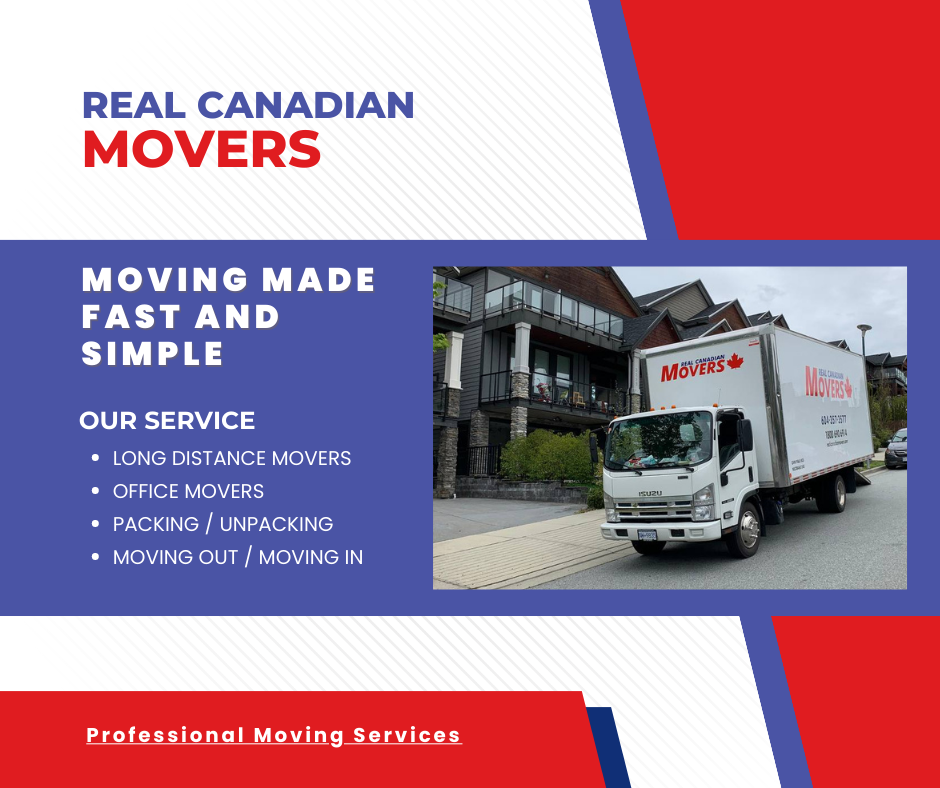 Expert Real Canadian Movers vancouver